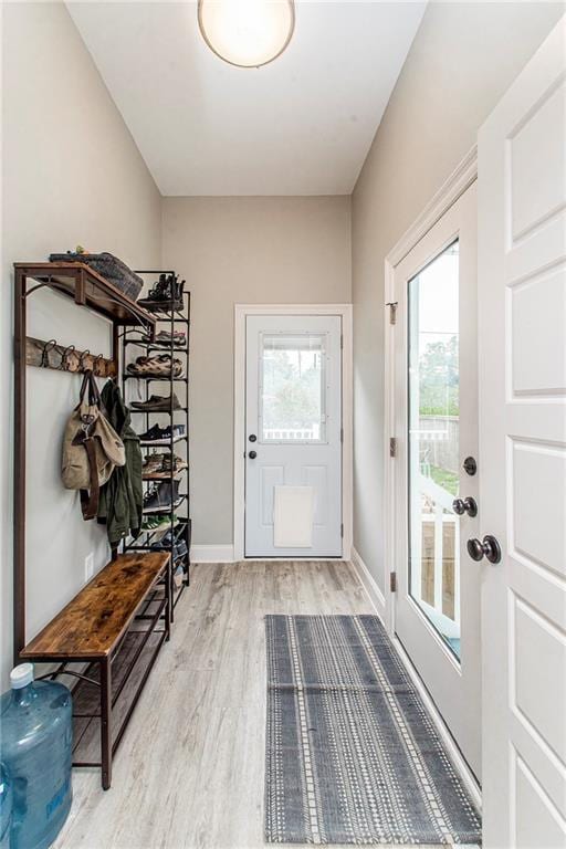 5 Leeward Ct, New Orleans, LA 70131 - mudroom featuring wood finished floors and healthy amount of natural light