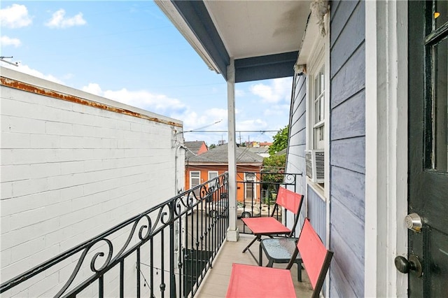 1030 Kerlerec St Unit 4, New Orleans, LA 70116 - balcony with cooling unit