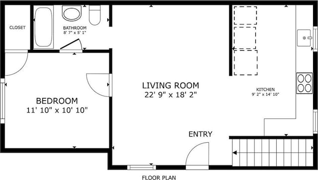 1030 Kerlerec St Unit 4, New Orleans, LA 70116 - property floor plan