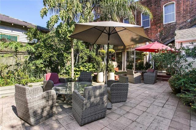 1510 Camp St, New Orleans, LA 70130 - view of patio featuring outdoor dining area and outdoor lounge area