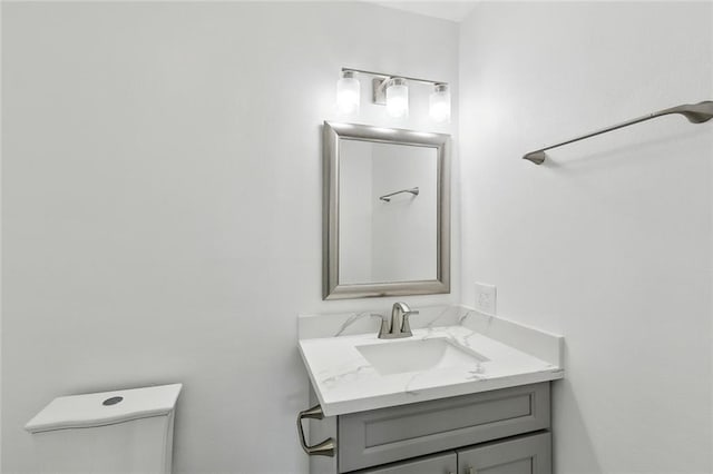 903 N Turnbull Dr, Metairie, LA 70001 - bathroom featuring vanity and toilet