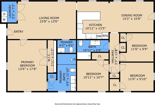 903 N Turnbull Dr, Metairie, LA 70001 - view of room layout