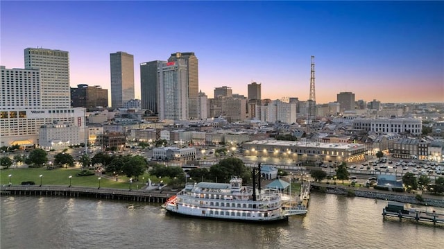 515 Saint Louis St Unit 6, New Orleans, LA 70130 - skyline view with a nearby body of water