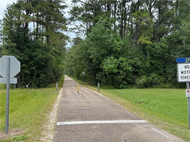27060 Pichon Rd, Lacombe, LA 70445 - view of street with traffic signs