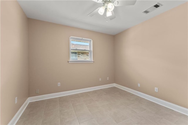 9101-9103 Atreus St, Chalmette, LA 70043 - empty room featuring a ceiling fan and baseboards