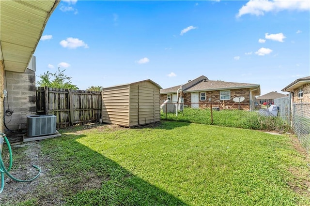9101-9103 Atreus St, Chalmette, LA 70043 - view of yard with cooling unit