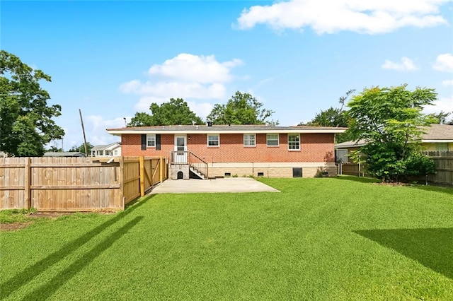 2320 Roosevelt Blvd, Kenner, LA 70062 - rear view of property featuring a patio area and brick siding