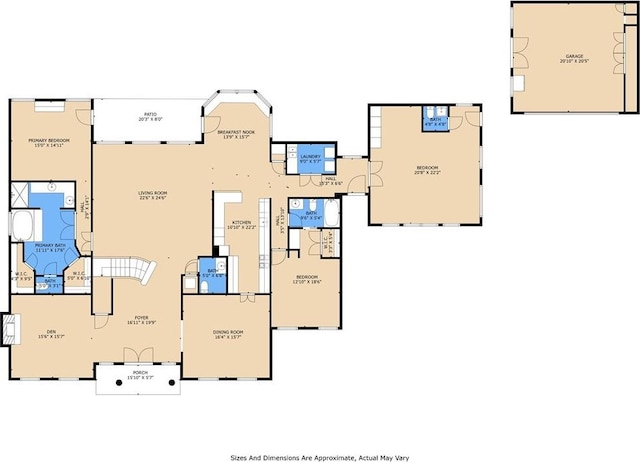 5 Asterbrook Ct, Harvey, LA 70058 - room layout