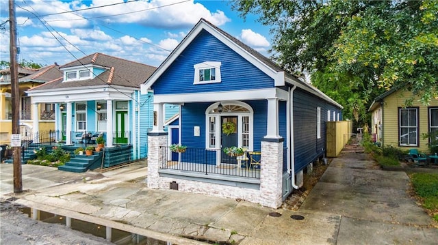 532 Elmira Ave, New Orleans, LA 70114 - shotgun-style home with covered porch