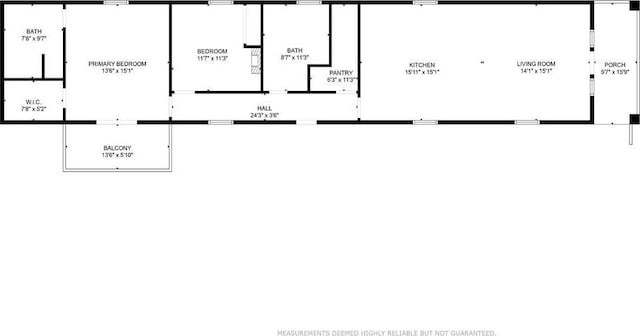532 Elmira Ave, New Orleans, LA 70114 - property floor plan