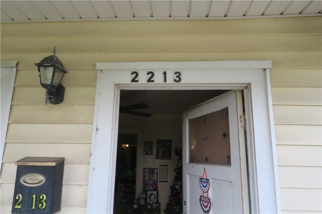 221513 James St, Jefferson, LA 70121 - view of doorway to property