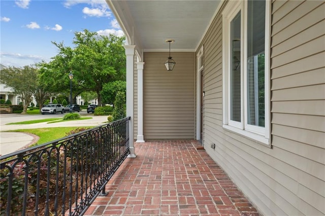 404 Atherton Dr, Metairie, LA 70005 - view of covered porch