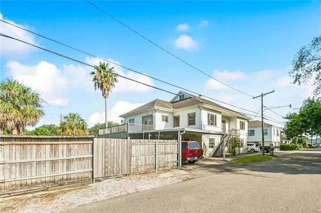 400 Aris Ave, Metairie, LA 70005 - view of front facade with stairs