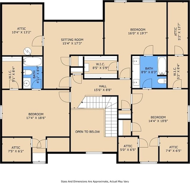 9816 Elm Pl, River Ridge, LA 70123 - property floor plan