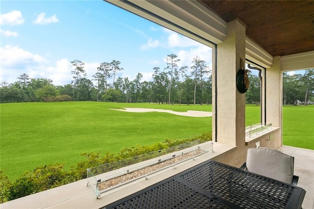 28 Wax Myrtle Ln, Covington, LA 70433 - view of grassy yard with view of wooded area