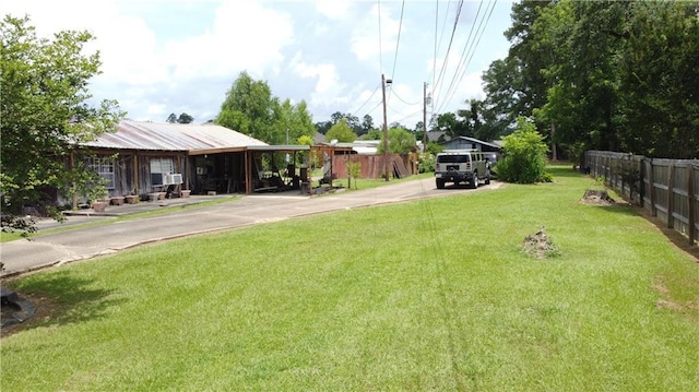 17345,17347,17351 Old Covington Highway, Hammond, LA 70403 - view of yard featuring driveway