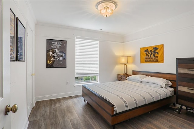 732 Cherokee St Unit 305, New Orleans, LA 70118 - bedroom featuring wood finished floors and ornamental molding
