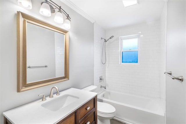 2308 Taft Park, Metairie, LA 70001 - full bath with vanity, toilet, and shower / bathtub combination