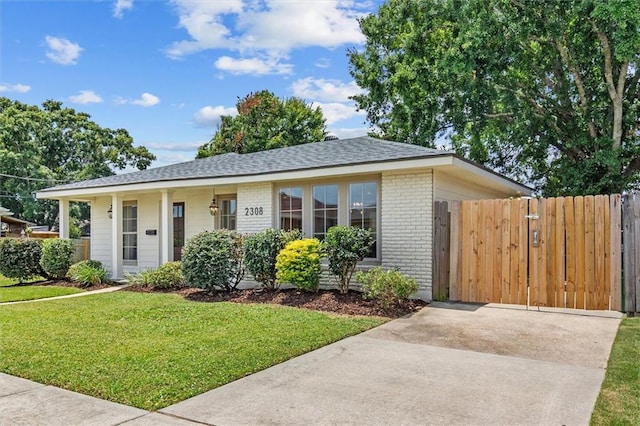 2308 Taft Park, Metairie, LA 70001 - single story home featuring brick siding and a shingled roof
