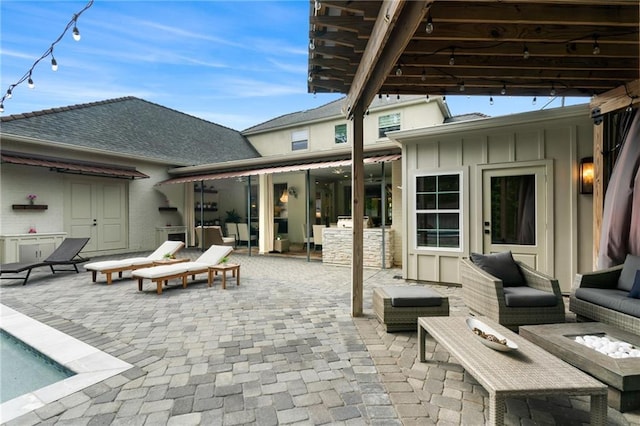 331 Memphis Trce, Covington, LA 70433 - view of patio / terrace featuring outdoor lounge area