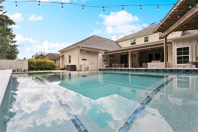 331 Memphis Trce, Covington, LA 70433 - view of swimming pool featuring a patio area