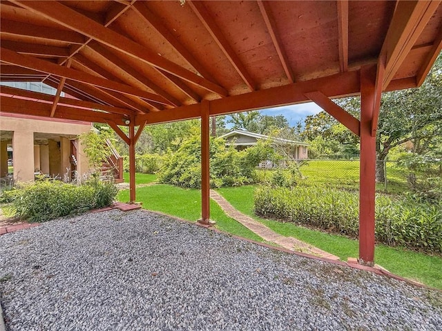 34159 Tupelo Ln, Slidell, LA 70460 - view of yard with a patio