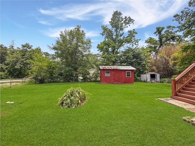 34159 Tupelo Ln, Slidell, LA 70460 - view of yard featuring stairs