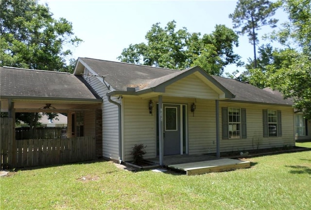 70305 I St, Covington, LA 70433 - view of ranch-style home