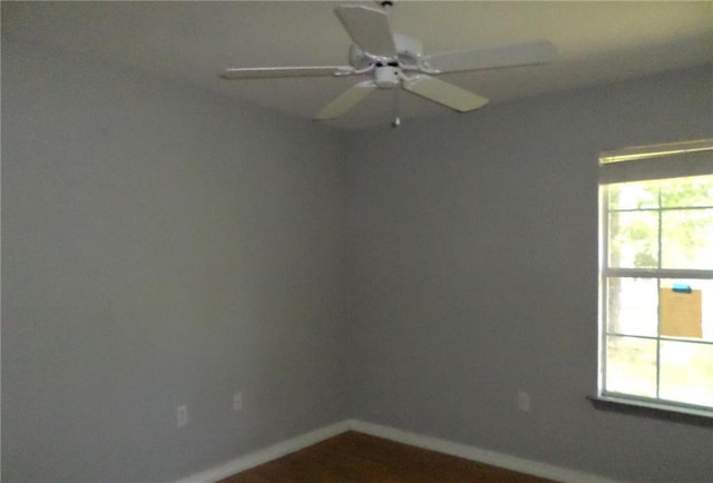 70305 I St, Covington, LA 70433 - spare room with baseboards and a ceiling fan