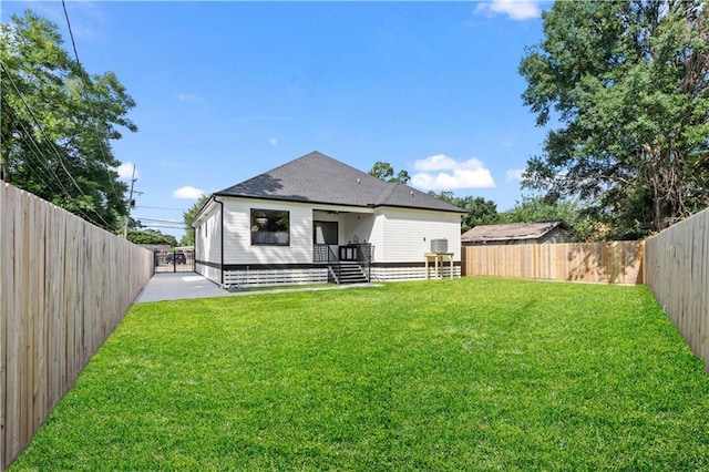 8925 25th St, Metairie, LA 70003 - back of property with a shingled roof