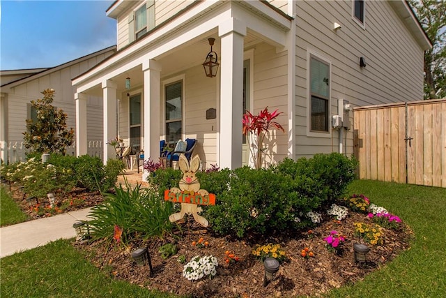 2329 Bradbury Pl, Covington, LA 70433 - view of side of home featuring a porch and board and batten siding