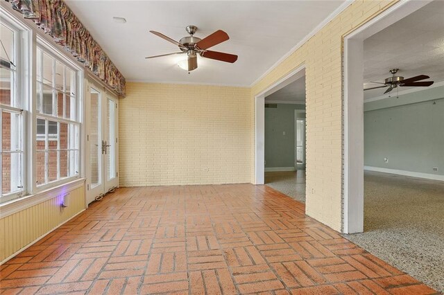 547 Jewel St, New Orleans, LA 70124 - view of unfurnished sunroom