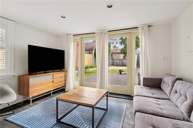 5930 Memphis St, New Orleans, LA 70124 - living room with plenty of natural light and recessed lighting
