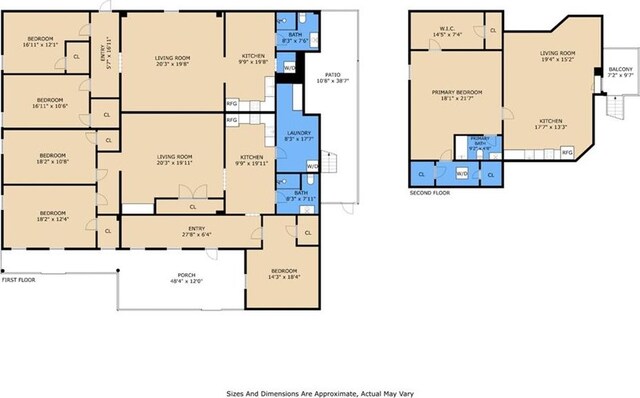 1400 Woodland Hwy, Belle Chasse, LA 70037 - room layout