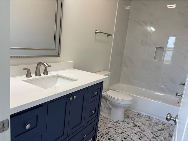 2444 Huey P Long Ave, Gretna, LA 70053 - bathroom featuring vanity and bathtub / shower combination