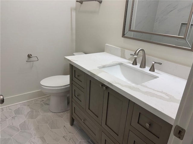2019 Huey P Long Ave, Gretna, LA 70053 - bathroom with vanity and tile patterned flooring