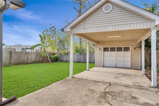506 Ellington Ave, Luling, LA 70070 - garage with driveway