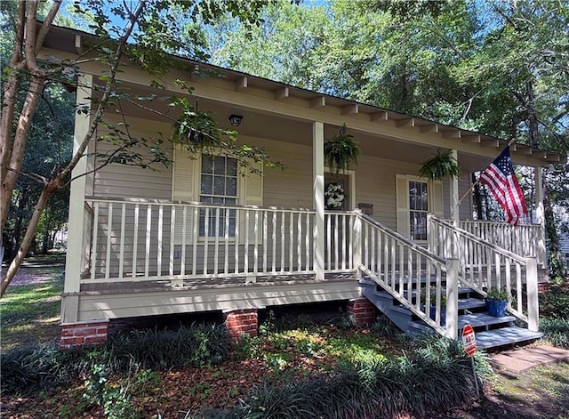312 W 20th Ave, Covington, LA 70433 - view of home's exterior with covered porch