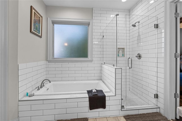 2060 Saint Denis St, New Orleans, LA 70122 - full bath featuring a stall shower and a bath