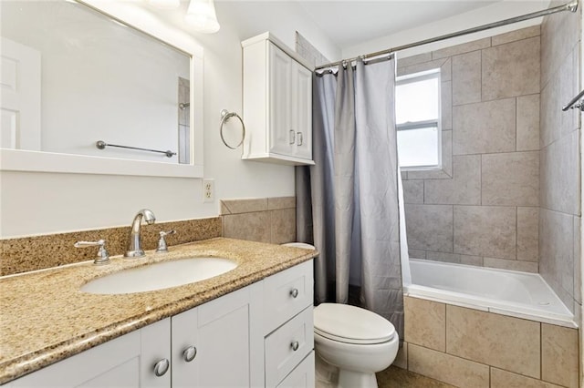 3211 Jackson Blvd, Chalmette, LA 70043 - full bathroom with tiled shower / bath and vanity