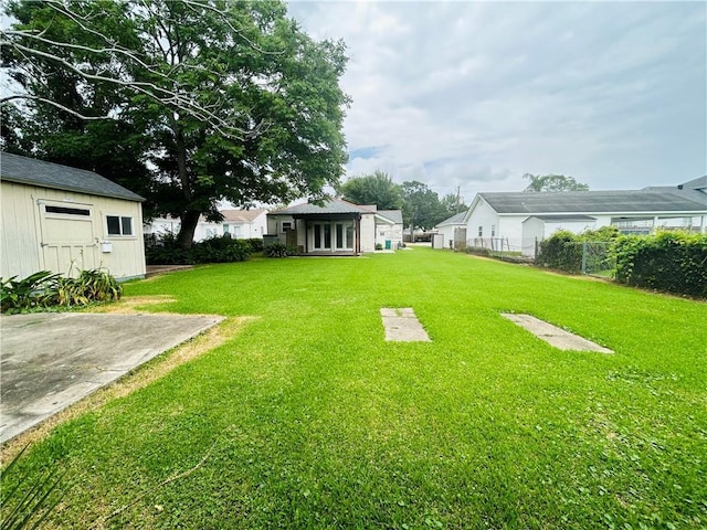 402 Orion Ave, Metairie, LA 70005 - view of yard with an outdoor structure