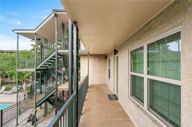 2700 Whitney Pl Unit 826, Metairie, LA 70002 - balcony featuring stairway