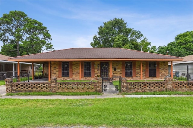 1319 Sumner St, New Orleans, LA 70114 - ranch-style house with a porch