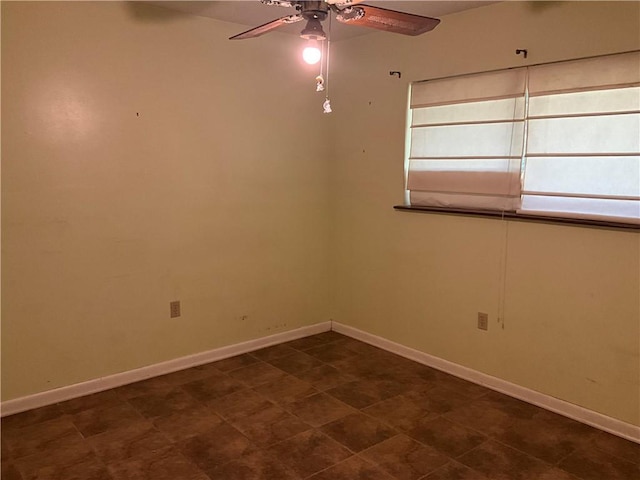 34121 Longleaf Ln, Slidell, LA 70460 - empty room with ceiling fan and baseboards