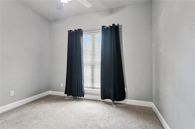 44128 Halter Ln, Hammond, LA 70403 - spare room featuring carpet flooring and ceiling fan