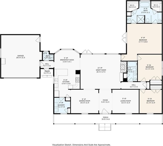 103 Century Oaks Ln, Mandeville, LA 70471 - view of home floor plan