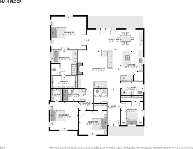 152 Portland St, New Orleans, LA 70124 - view of property floor plan
