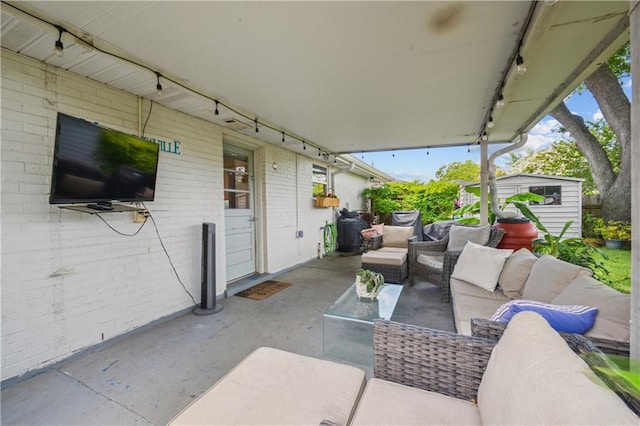 1213 Focis St, Metairie, LA 70005 - view of patio / terrace with outdoor lounge area