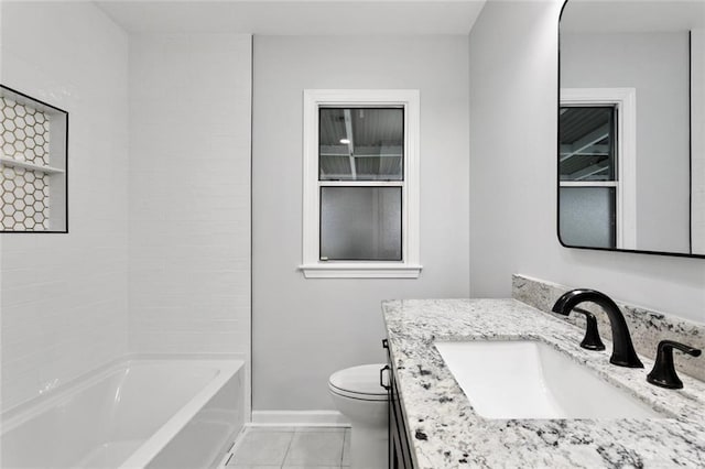 42 Tulip Dr, Gretna, LA 70053 - bathroom featuring vanity and tub / shower combination