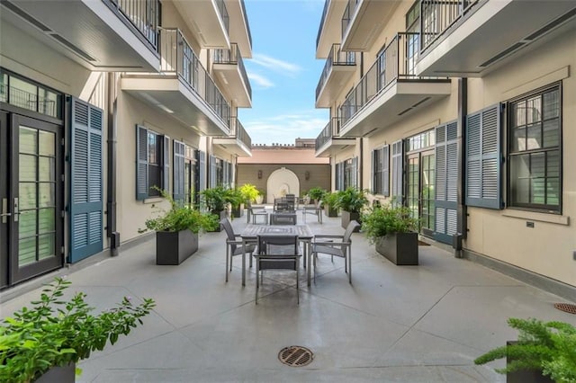 731 St Charles Ave Unit 304, New Orleans, LA 70130 - view of patio featuring outdoor dining space
